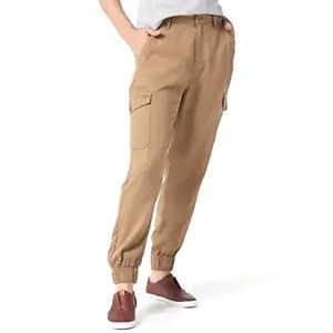 Serra Retreat by Joie Rucker Sycamore High-Rise Cargo Pants Burnished Tan - 12